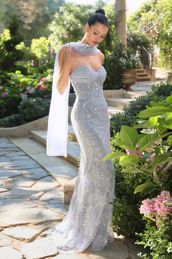 FITTED SWEETHEART NECK GOWN FITTED SWEETHEART NECK GOWN