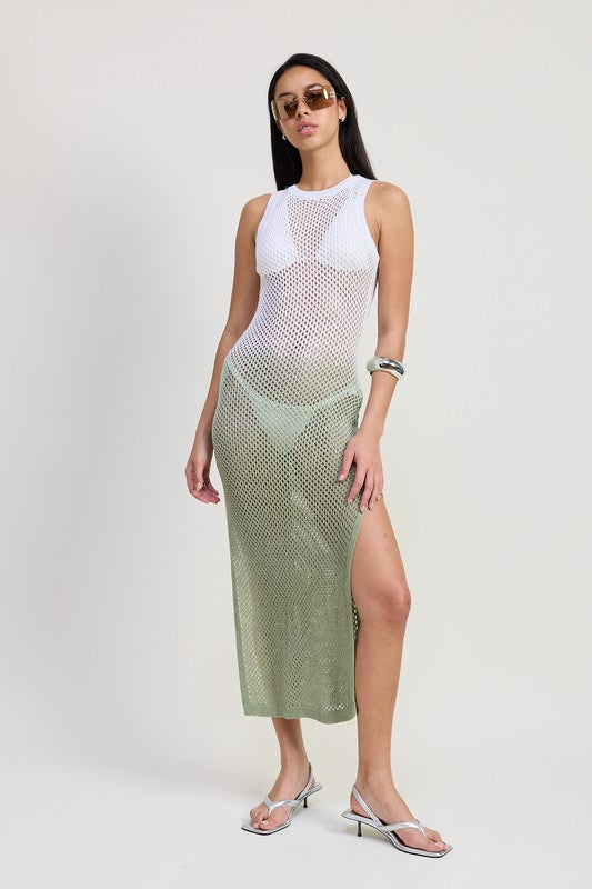 CROCHET MAXI DRESS WITH OPEN BACK SHOP DDMINE CROCHET MAXI DRESS WITH OPEN BACK SHOP DDMINE