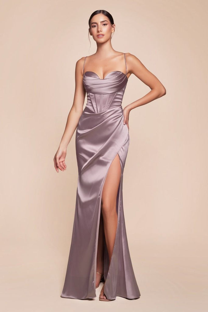 taupe corset dress MeiMeiJ Summer Corset Dress