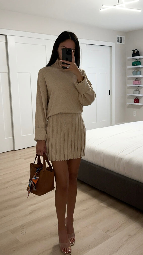 Sweater Skirt Set Sweater Piece Riforla Women Piece Sweater Skirt