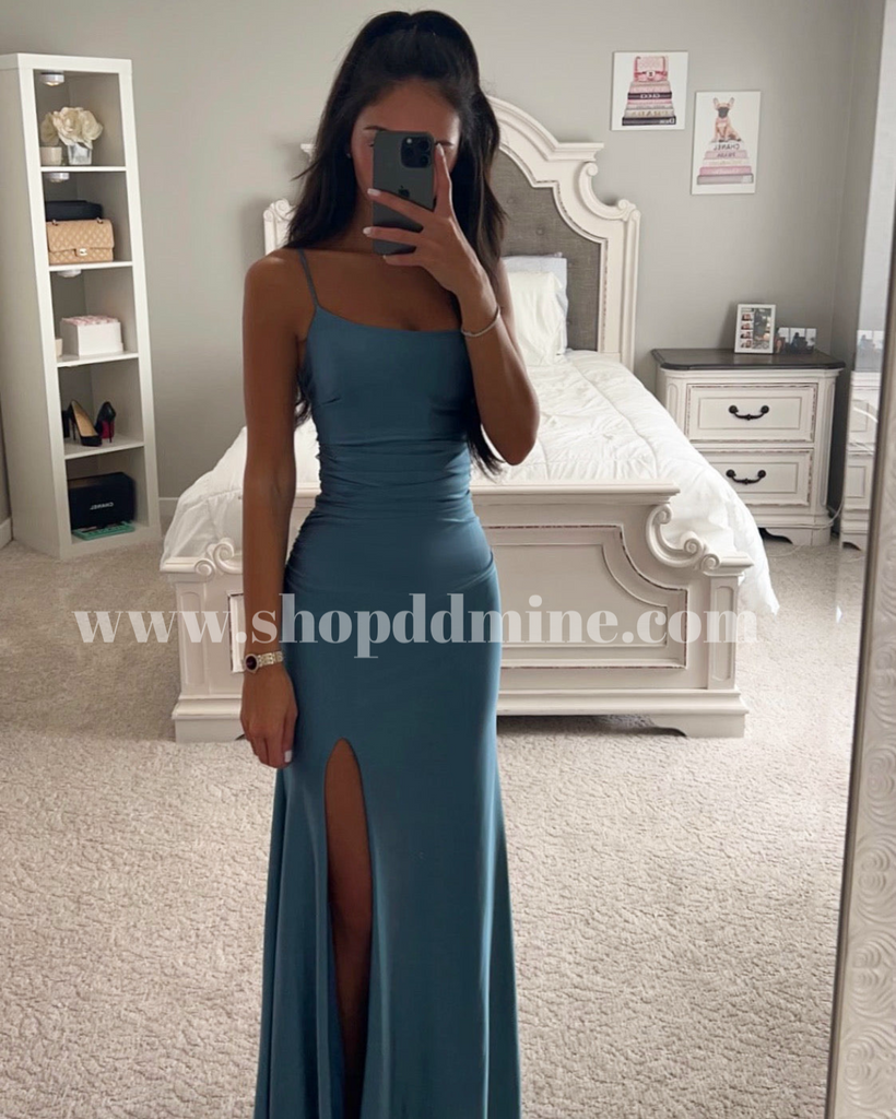 RUST AQUA BLUE SATIN GOWN SHOP DDMINE RUST AQUA BLUE SATIN GOWN SHOP DDMINE