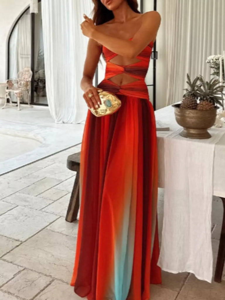 strapless cut out maxi dress Cutout 72 cm / 28.35 Size:M+ Prom Dress Champagne Color color:riasi-ruffle-mini-dress-chiffon-red-1 swatch:https://www.motelrocks.com/cdn/shop/files/RIASI-RUFFLE-MINI-DRESS-CHIFFON-RED-_2_D.jpg?v=1706769628&width=100