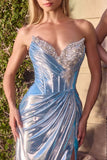SWEETHEART NECKLINE RHINESTONE GOWN