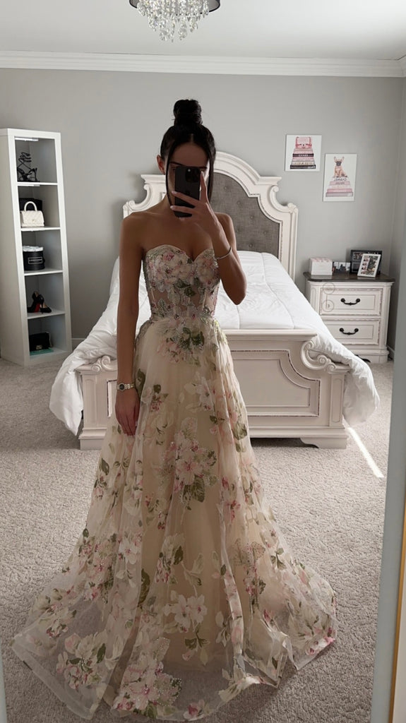 magnolia corset hi lo maxi a line dress Magnolia Silk Maxi Amanda Uprichard Cedar & Lily Clothier Small / Aero