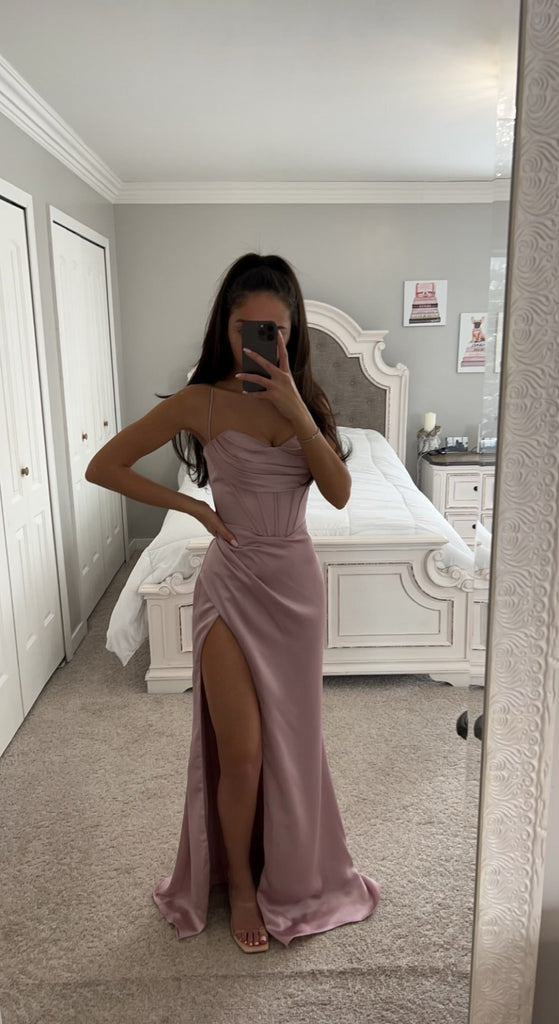 MAUVE CORSET GOWN – SHOP DDMINE