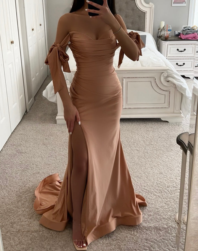 desert rose prom dress Ladivine 7490