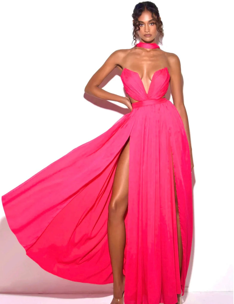 chinese dress ladies Paityn Chiffon Maxi Dress main image 1