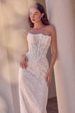 FITTED LACE MERMAID BRIDAL GOWN - PREORDER
