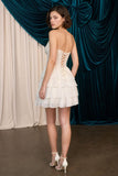 MINI RUFFLE DRESS