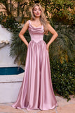 A LINE FIT AND FLARE GOWN