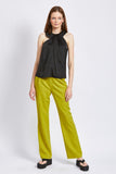 BLUSA SENZA MANICHE CON INCROCIO FRONTALE
