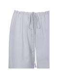 Laureen Lavender Linen Straight Pants