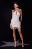 FOREVER BRIDAL MINI DRESS