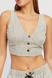 GILET À BOUTONNAGES