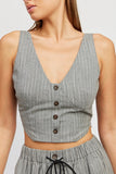GILET À BOUTONNAGES