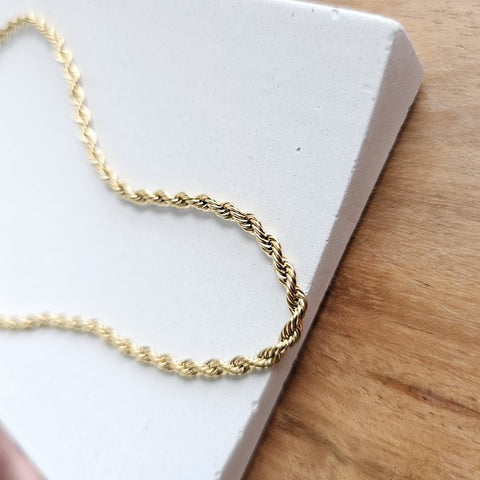 CHAÎNE DE CORDE EN OR DE LUXE