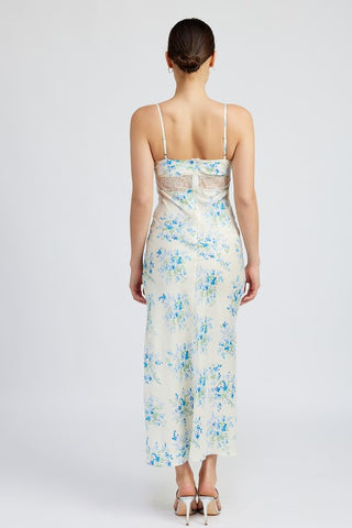 april tie back midi slip dress Slip It On Tie-Back Satin Midi Dress