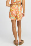 SHORTS FLOREALI CON VITA A SPALLA