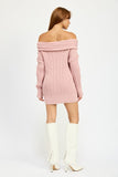 MAGLIONE OVERSIZE CON SPALLE SCOPERTE