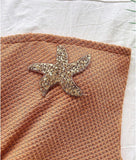 SHELL CROCHET MINI DRESS