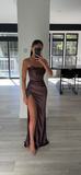 ESPRESSO CORSET GOWN