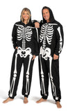 SKELETON ONESIE PAJAMA JUMPSUIT
