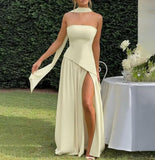 ASYMMETRICAL MAXI DRESS