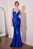 DEEP V FITTED GOWN
