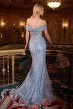 OFF SHOULDER MERMAID GOWN