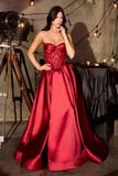 ELEGANCE A LINE GOWN