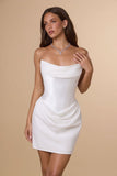 VIENNA WHITE MINI DRESS