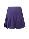 Skylar Indigo Pleated A-line Mini Skirt
