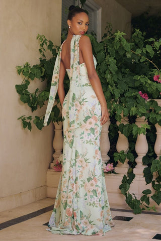 FLORAL CHIFFON DRESS – SHOP DDMINE