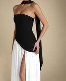 ASYMMETRICAL MAXI DRESS