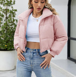 Zip-Up Winter Coat with Pockets