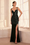 DEEP V FITTED GOWN