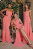 HALTER CHIFFON GOWN