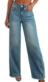 WIDE LEG STRETCH JEANS
