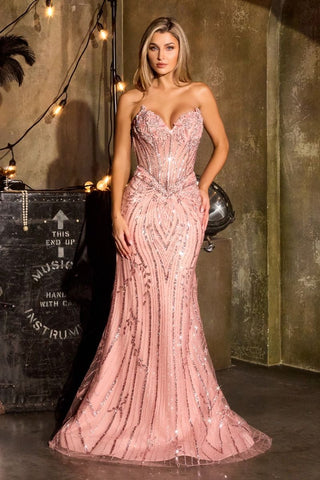 ROSE GOLD RUCHED GOWN SHOP DDMINE ROSE GOLD RUCHED GOWN SHOP DDMINE