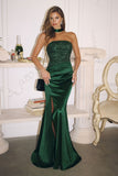 STRAPLESS SEQUIN GOWN-PREORDER