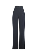 Quinnie Navy High-waisted Straight Leg Pant