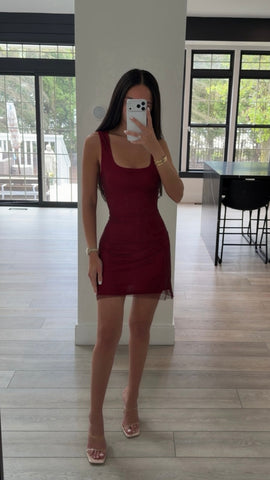 SEQUIN MINI DRESS