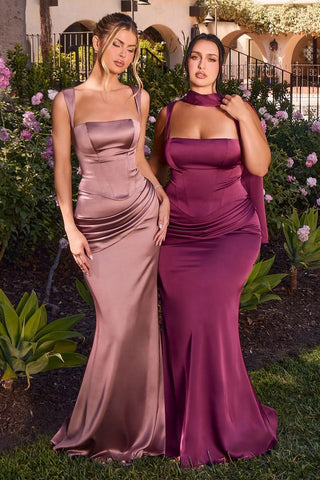 TWO PIECE STRAPPY GOWN