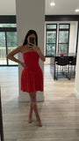 DROP WAIST MINI DRESS