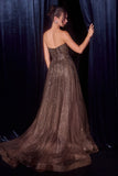 BEADED OVERSKIRT DRESS