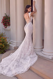 FITTED LACE MERMAID BRIDAL GOWN - PREORDER