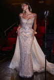 SCULPTED OVERSKIRT GOWN - PREORDER