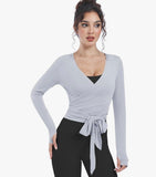 WRAP DANCE SHIRT