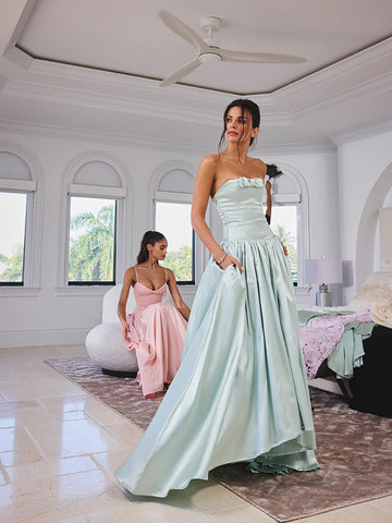 mint green dress on dark skin Mint Green