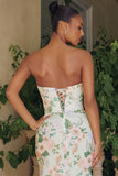 FLORAL CHIFFON DRESS